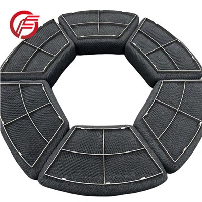 מפריד נוזלי גז Annulus טיטניום מסיר רשת תיל